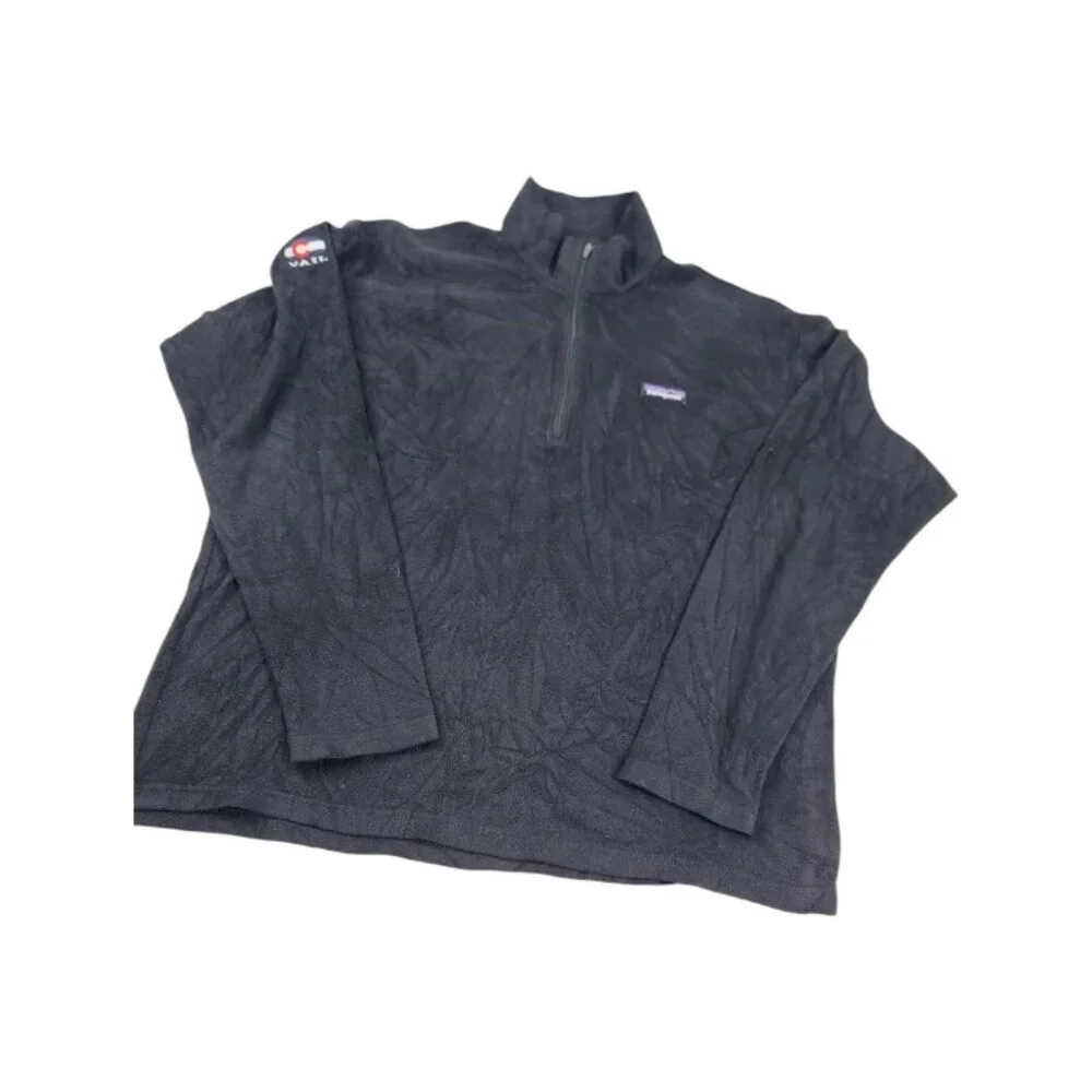Patagonia Men's Synchilla Micro D Half-Zip Long Sleeve Fleece‎ Sweater Size L